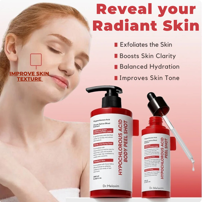 Hypochlorous Acid Rice Peel Shot Duo